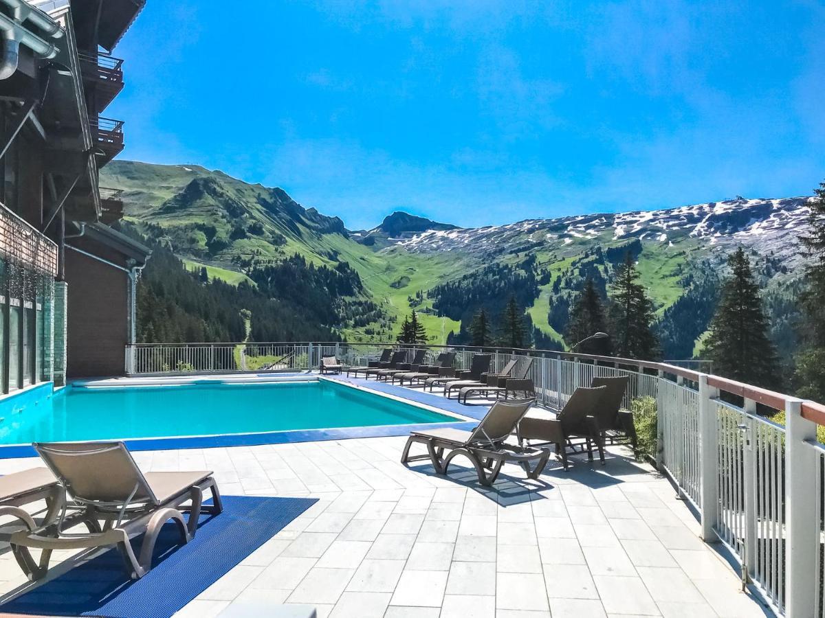 Large One-Bedroom Apartment, Wheelchair Adapted, Les Terrasses D'Eos Flaine Dış mekan fotoğraf