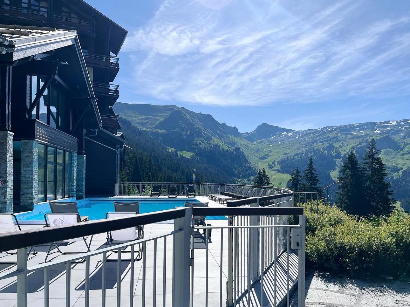 Large One-Bedroom Apartment, Wheelchair Adapted, Les Terrasses D'Eos Flaine Dış mekan fotoğraf