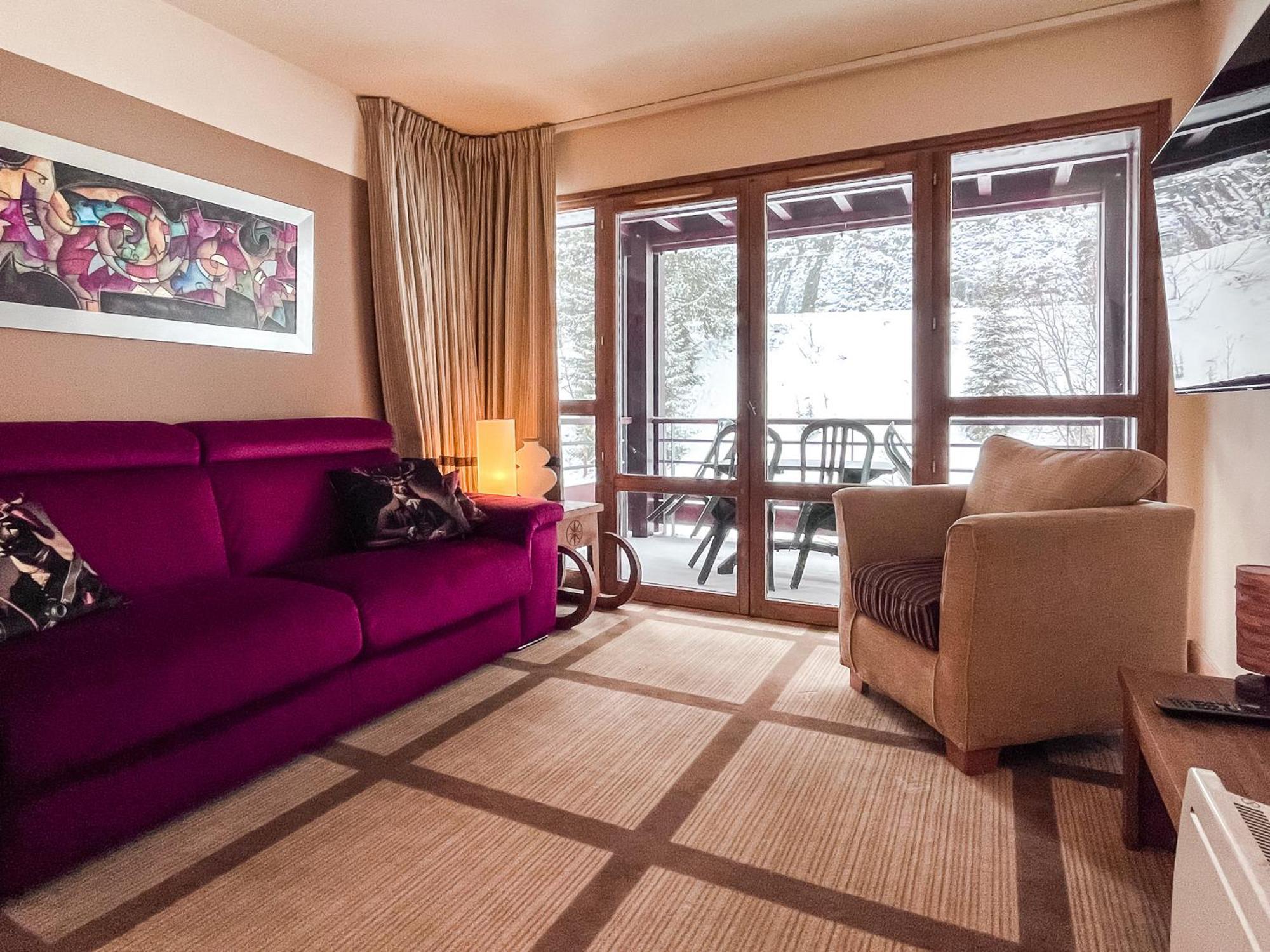 Large One-Bedroom Apartment, Wheelchair Adapted, Les Terrasses D'Eos Flaine Dış mekan fotoğraf