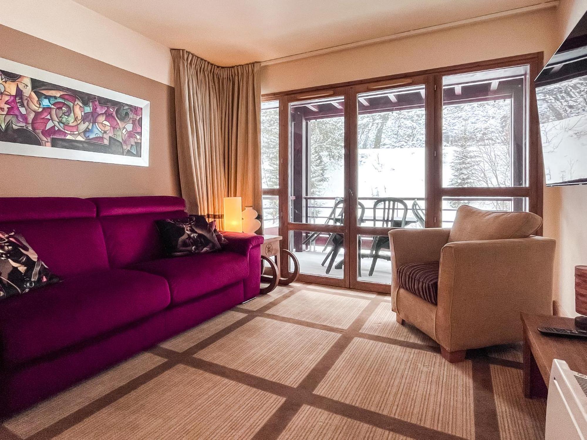 Large One-Bedroom Apartment, Wheelchair Adapted, Les Terrasses D'Eos Flaine Dış mekan fotoğraf