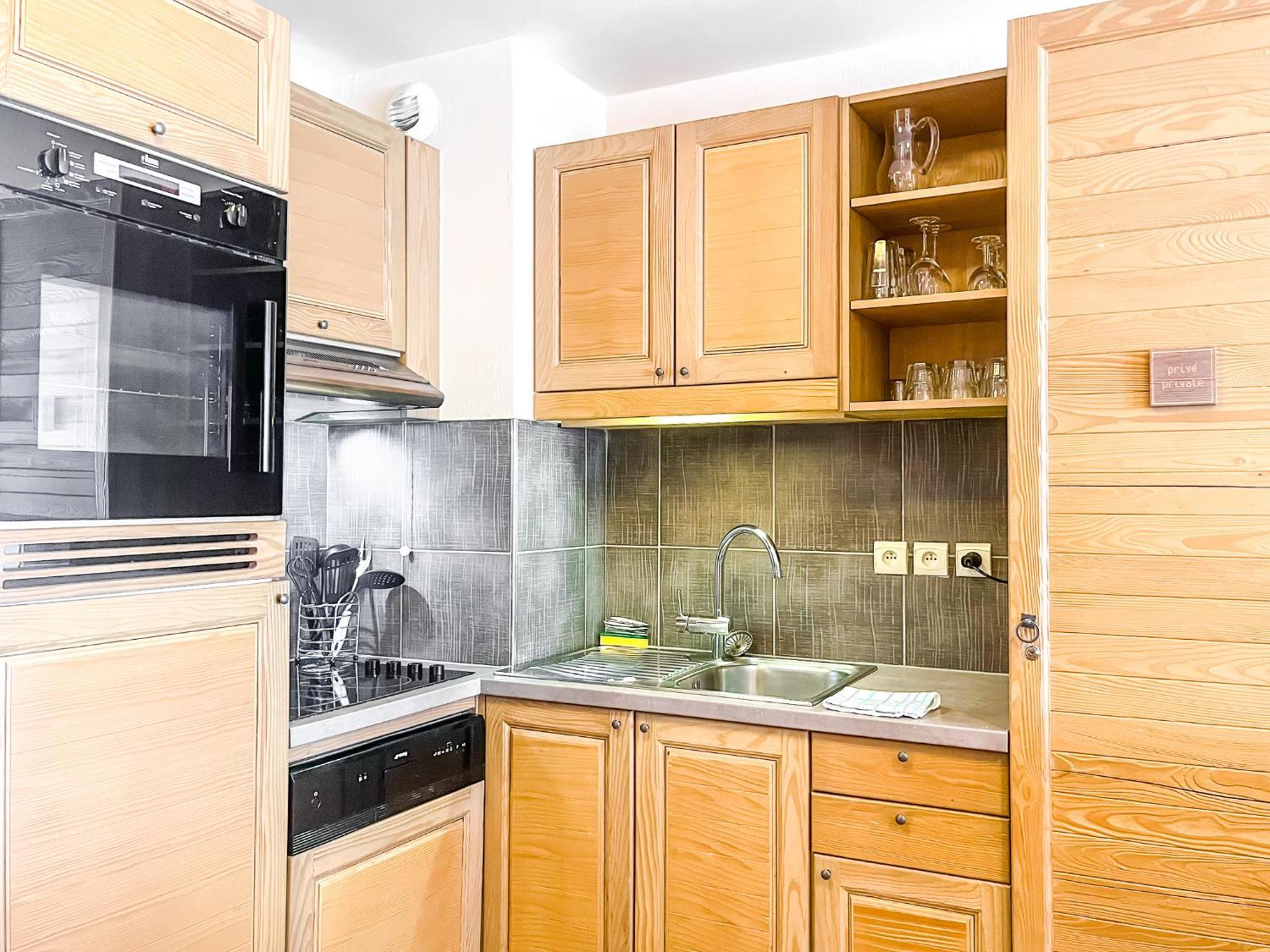 Large One-Bedroom Apartment, Wheelchair Adapted, Les Terrasses D'Eos Flaine Dış mekan fotoğraf
