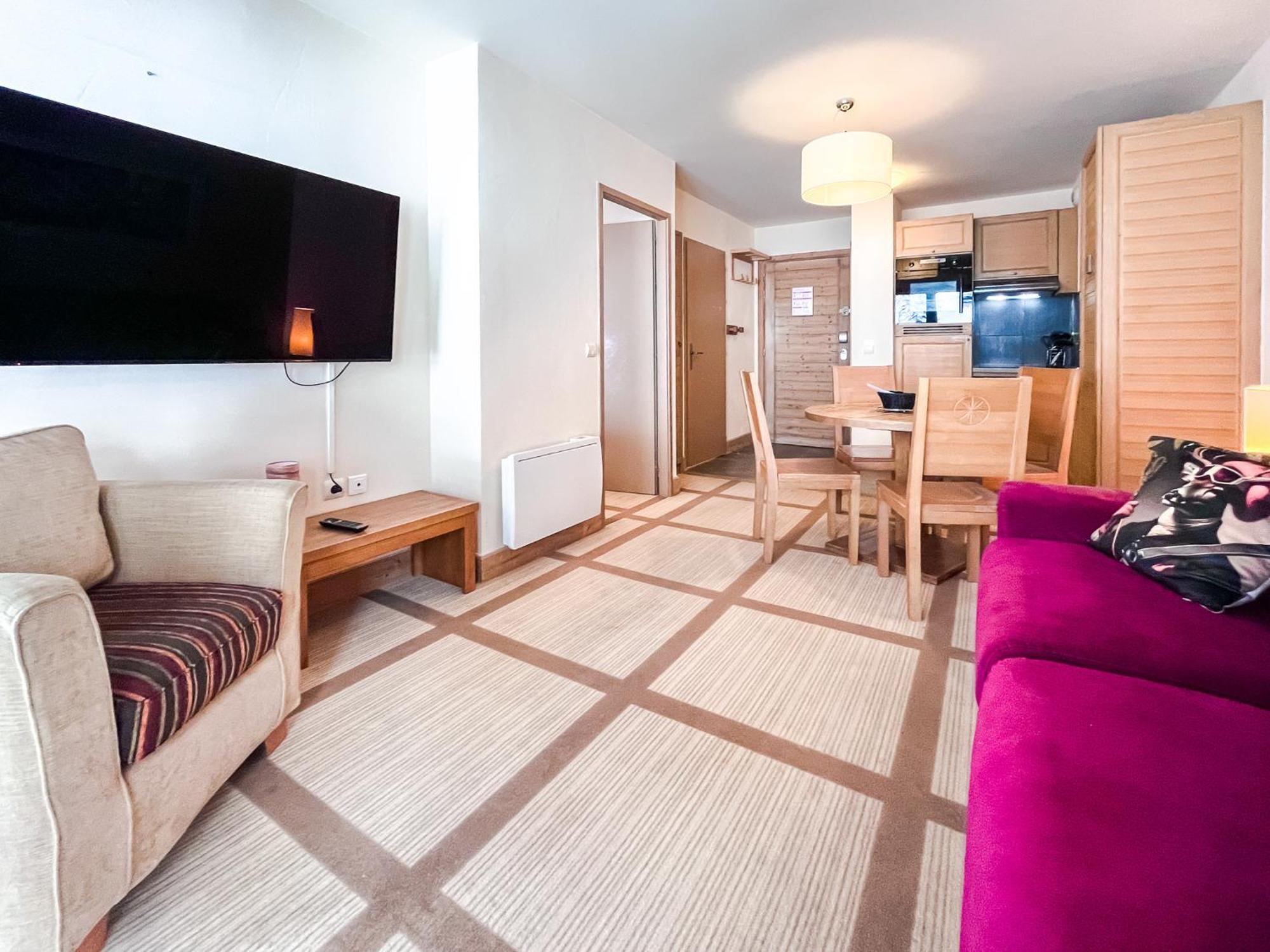 Large One-Bedroom Apartment, Wheelchair Adapted, Les Terrasses D'Eos Flaine Dış mekan fotoğraf