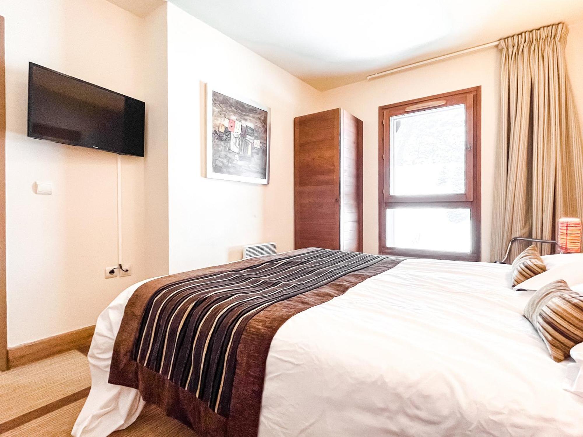 Large One-Bedroom Apartment, Wheelchair Adapted, Les Terrasses D'Eos Flaine Dış mekan fotoğraf