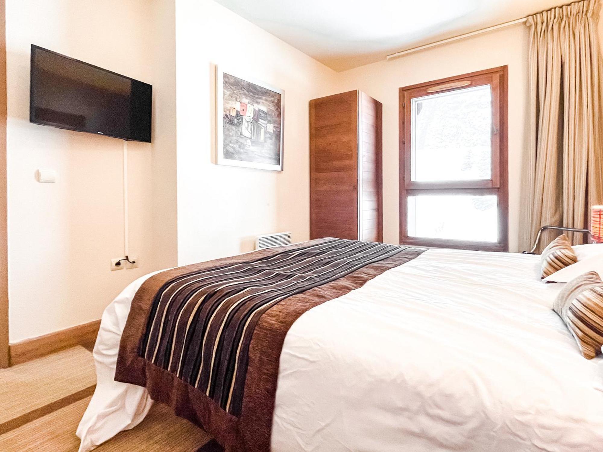 Large One-Bedroom Apartment, Wheelchair Adapted, Les Terrasses D'Eos Flaine Dış mekan fotoğraf