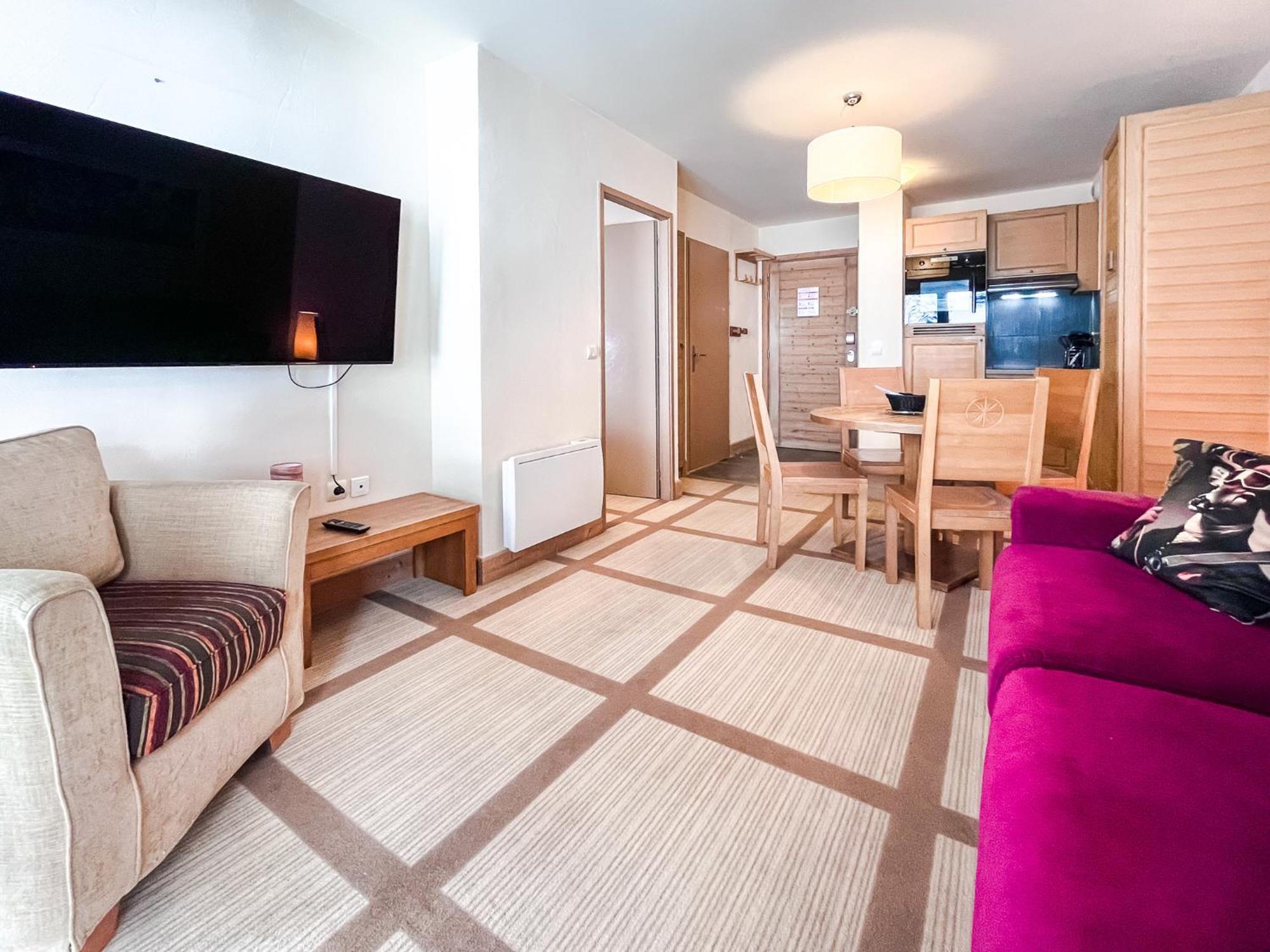 Large One-Bedroom Apartment, Wheelchair Adapted, Les Terrasses D'Eos Flaine Dış mekan fotoğraf