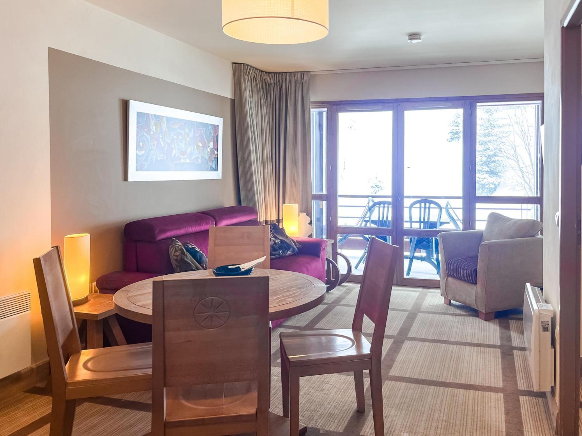 Large One-Bedroom Apartment, Wheelchair Adapted, Les Terrasses D'Eos Flaine Dış mekan fotoğraf