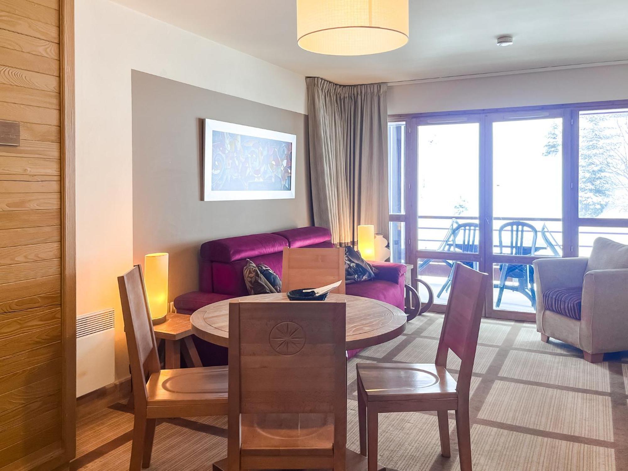 Large One-Bedroom Apartment, Wheelchair Adapted, Les Terrasses D'Eos Flaine Dış mekan fotoğraf