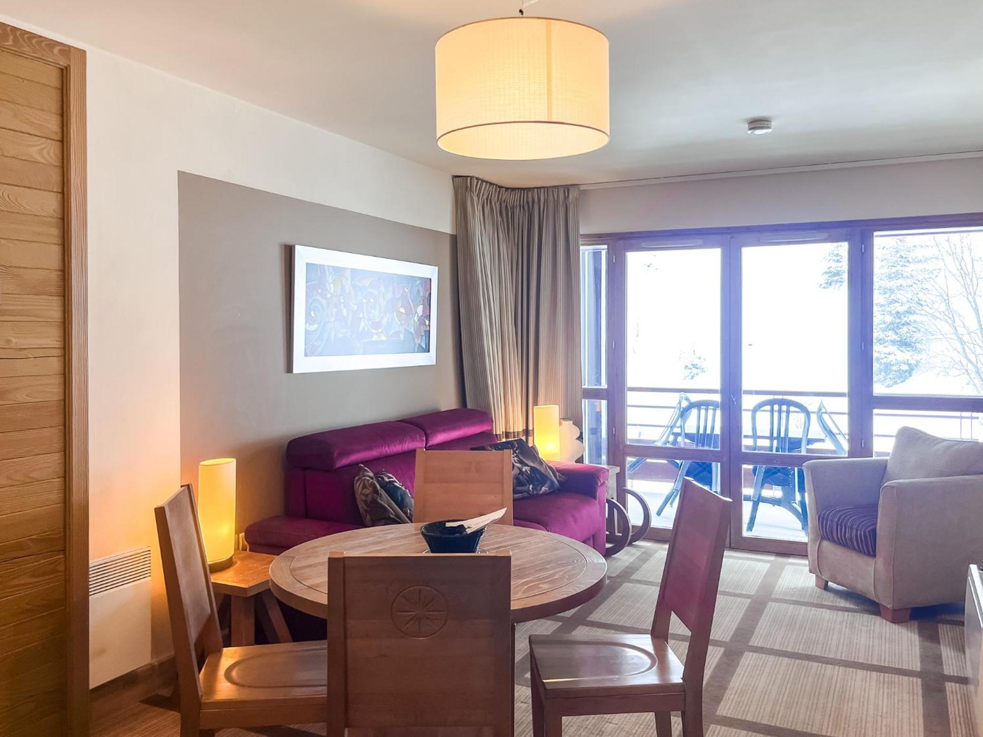 Large One-Bedroom Apartment, Wheelchair Adapted, Les Terrasses D'Eos Flaine Dış mekan fotoğraf